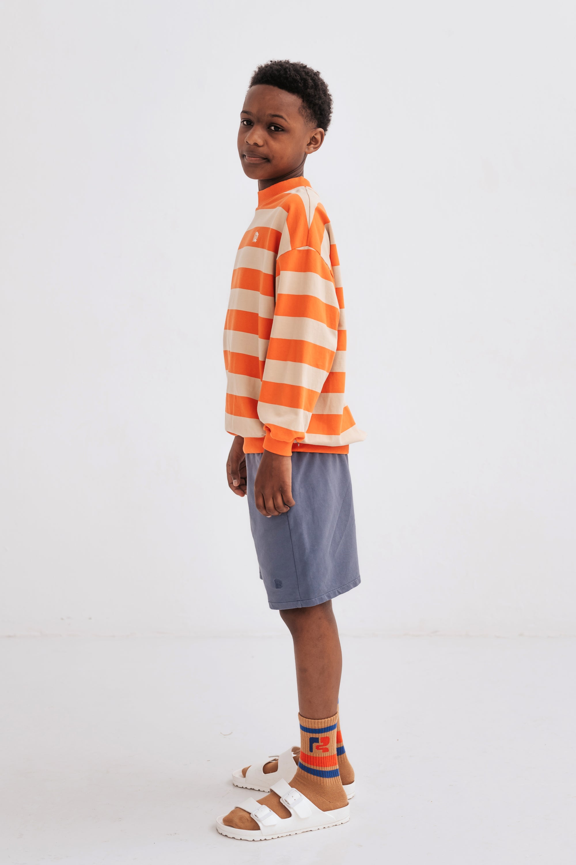 vetements durables enfants repose ams short nightshade blue