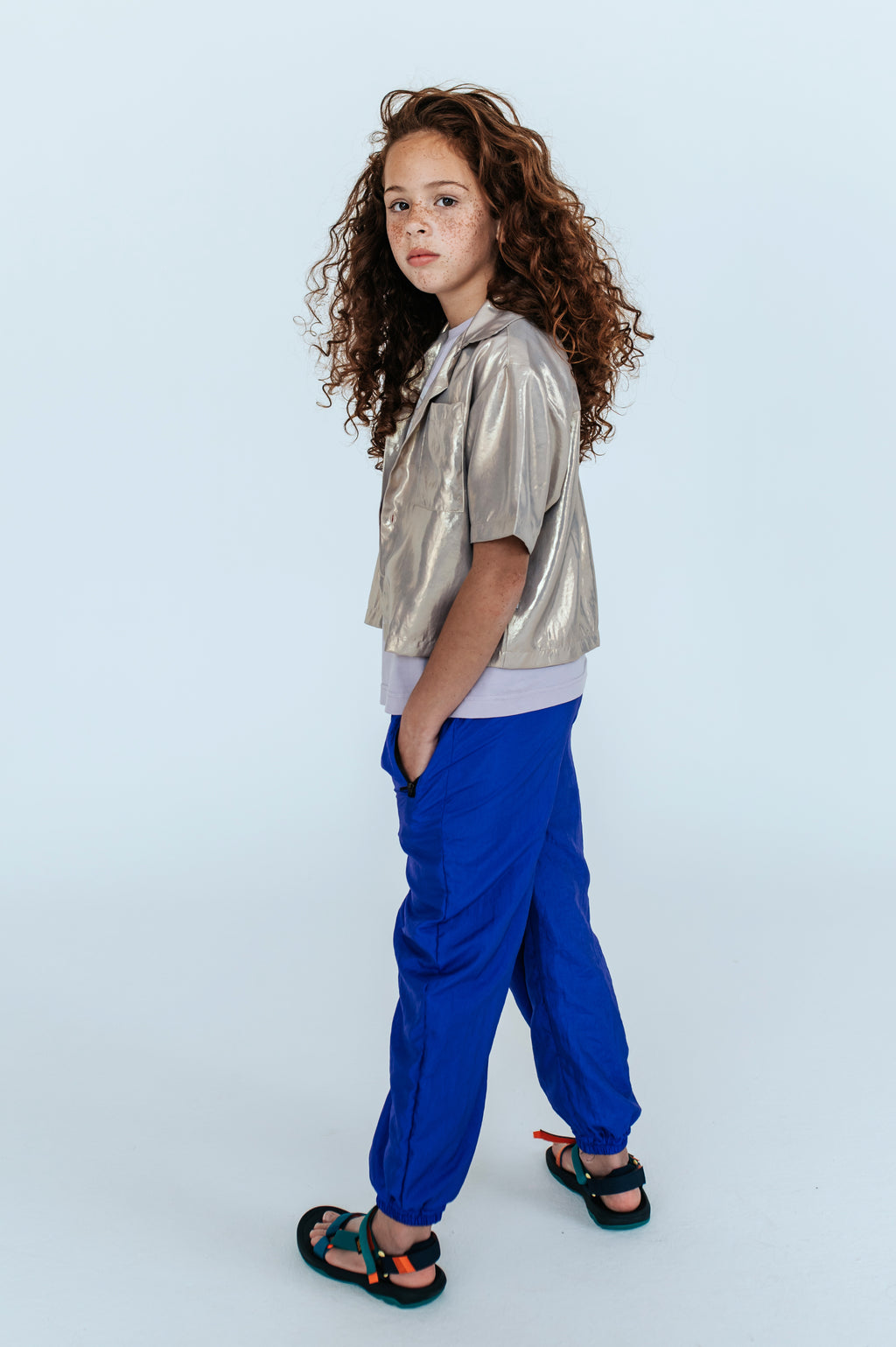 Chemise Métallisée Doré