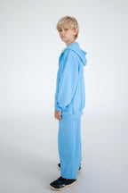 Zipped blue vest
