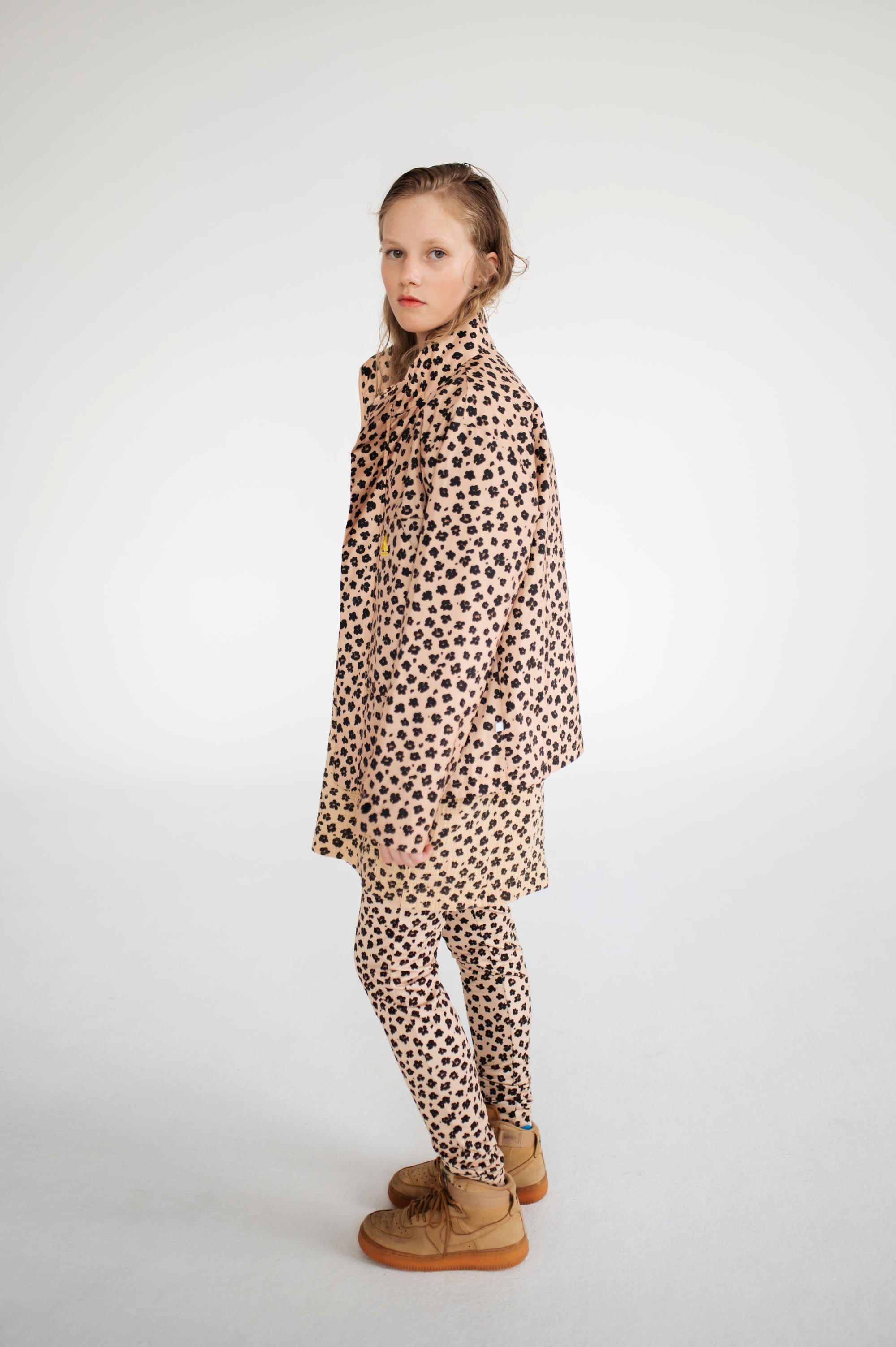 Leopard print leggings