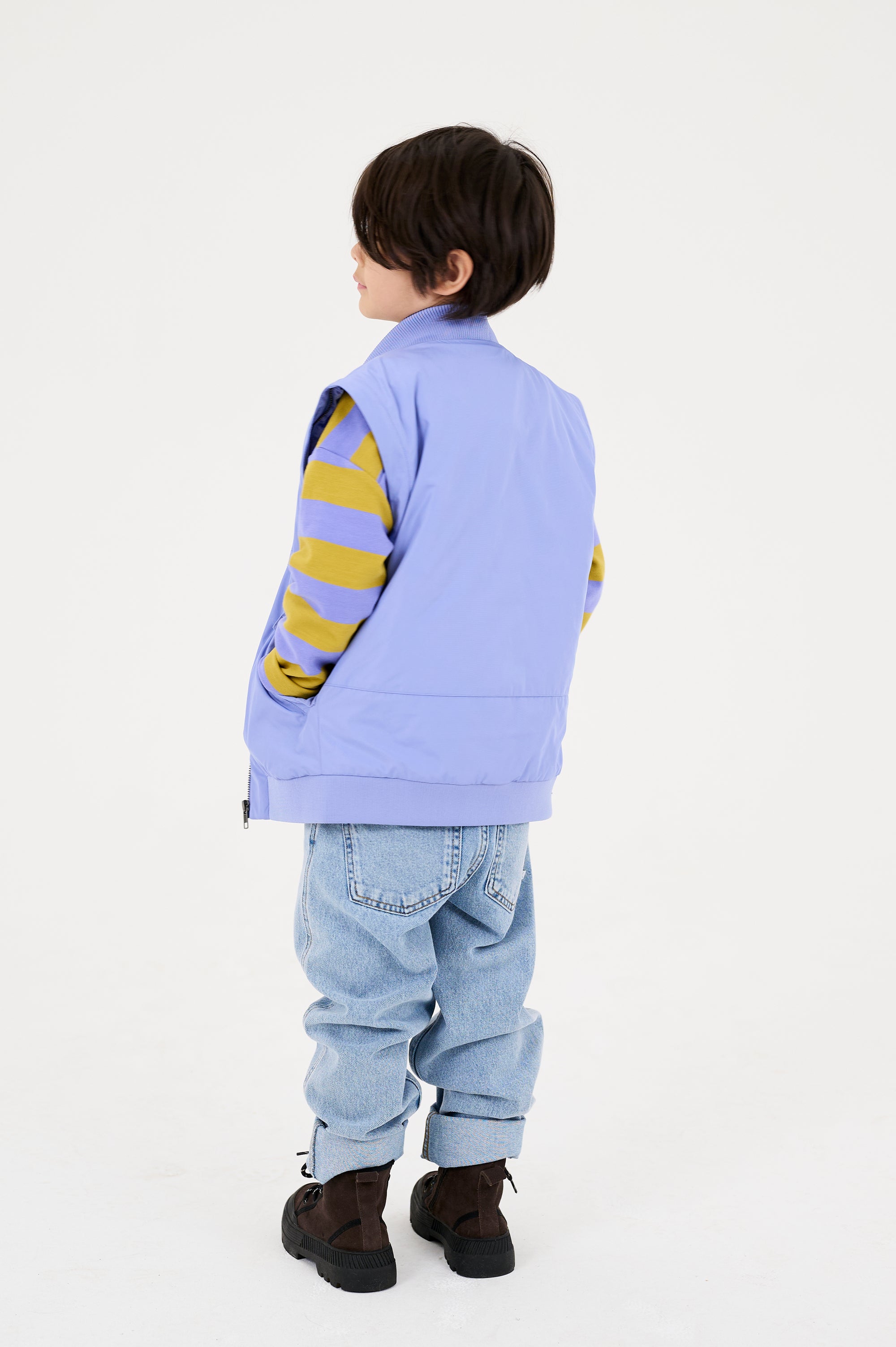 Blue bomber long sleeves