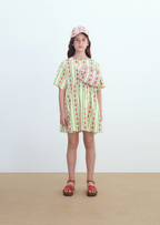 Robe à Motif de Roses