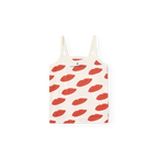 Débardeur Blanc Bouche