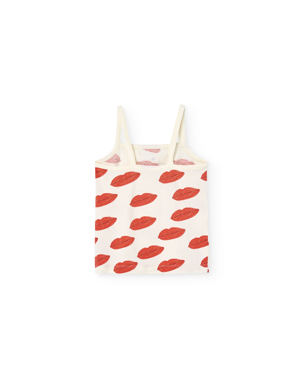 Débardeur Blanc Bouche