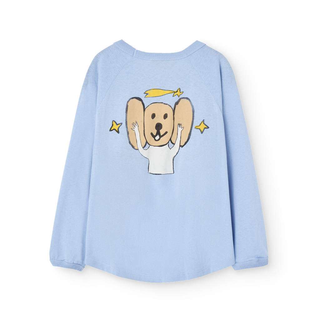 Sky blue logo t-shirt