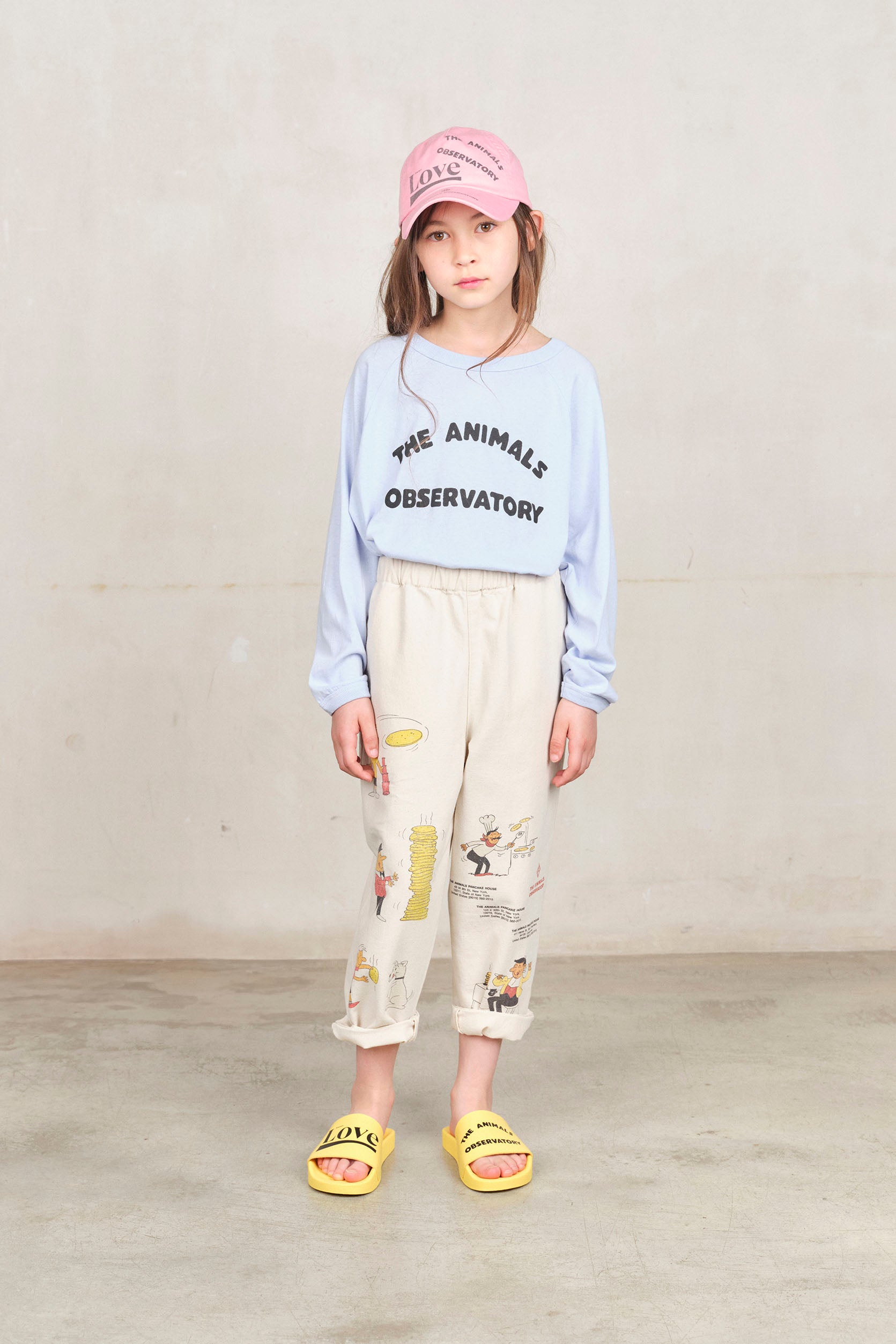 Sky blue logo t-shirt