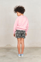 Palm pink sweatshirt