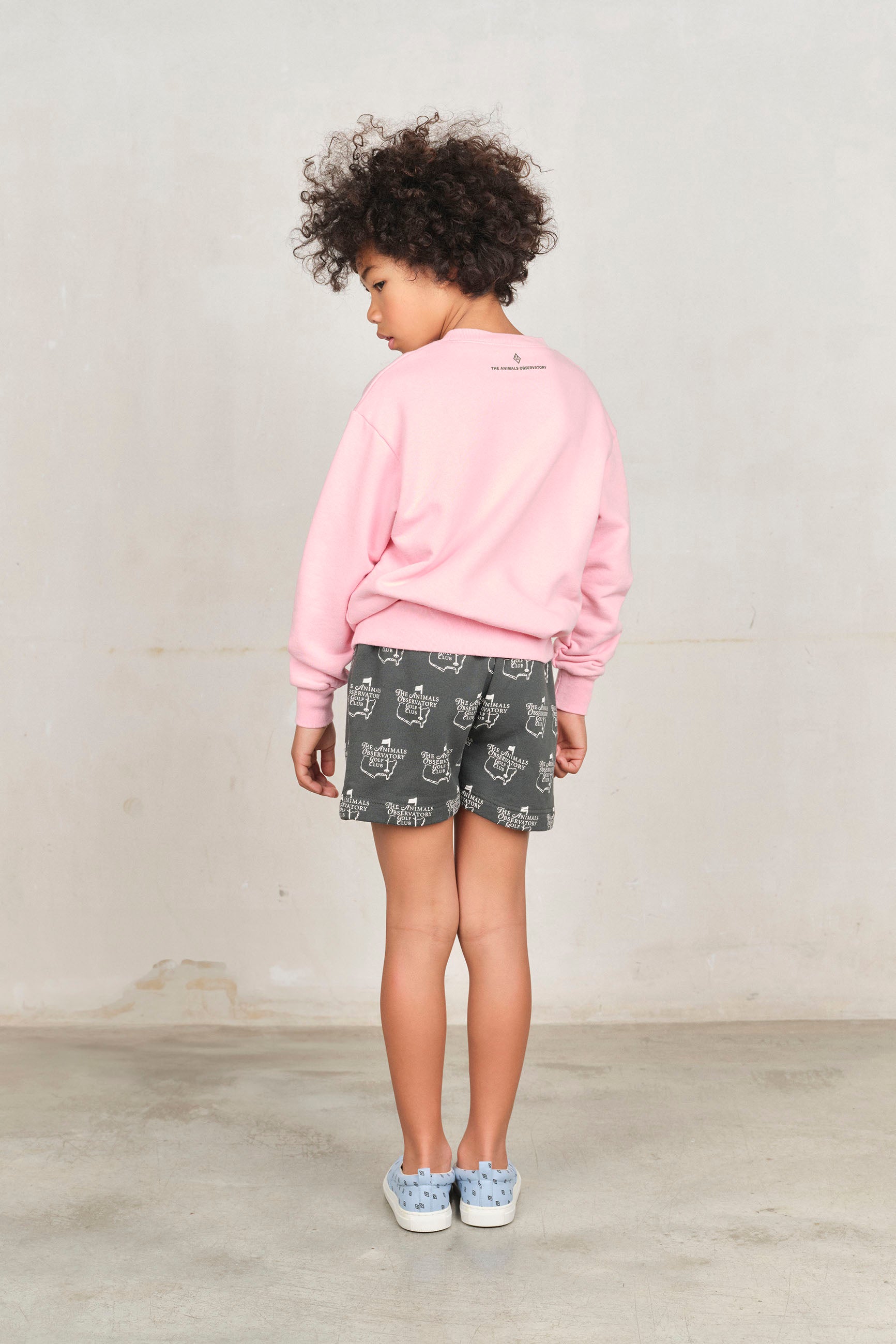 Palm pink sweatshirt