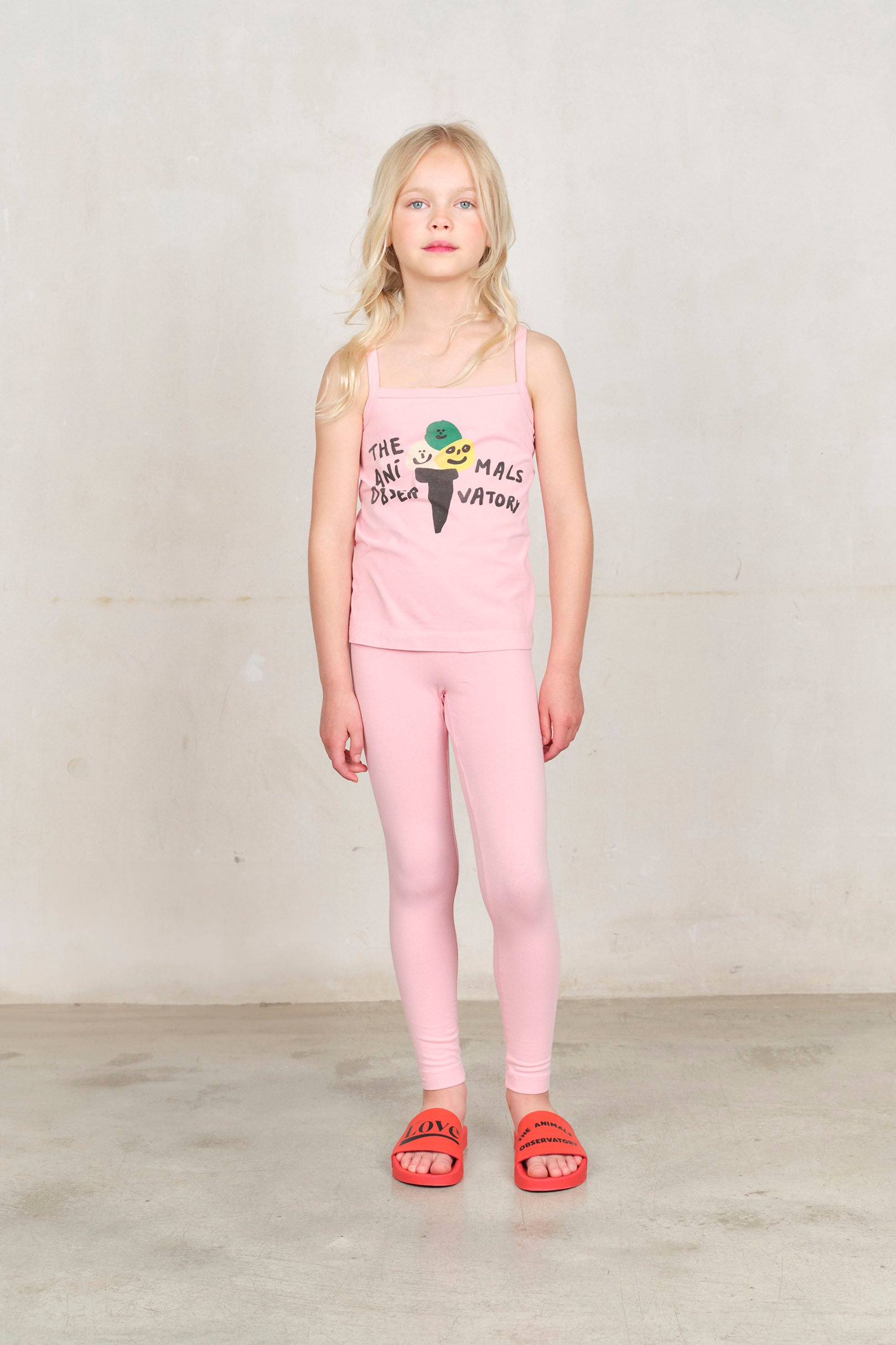 Alligator pink leggings