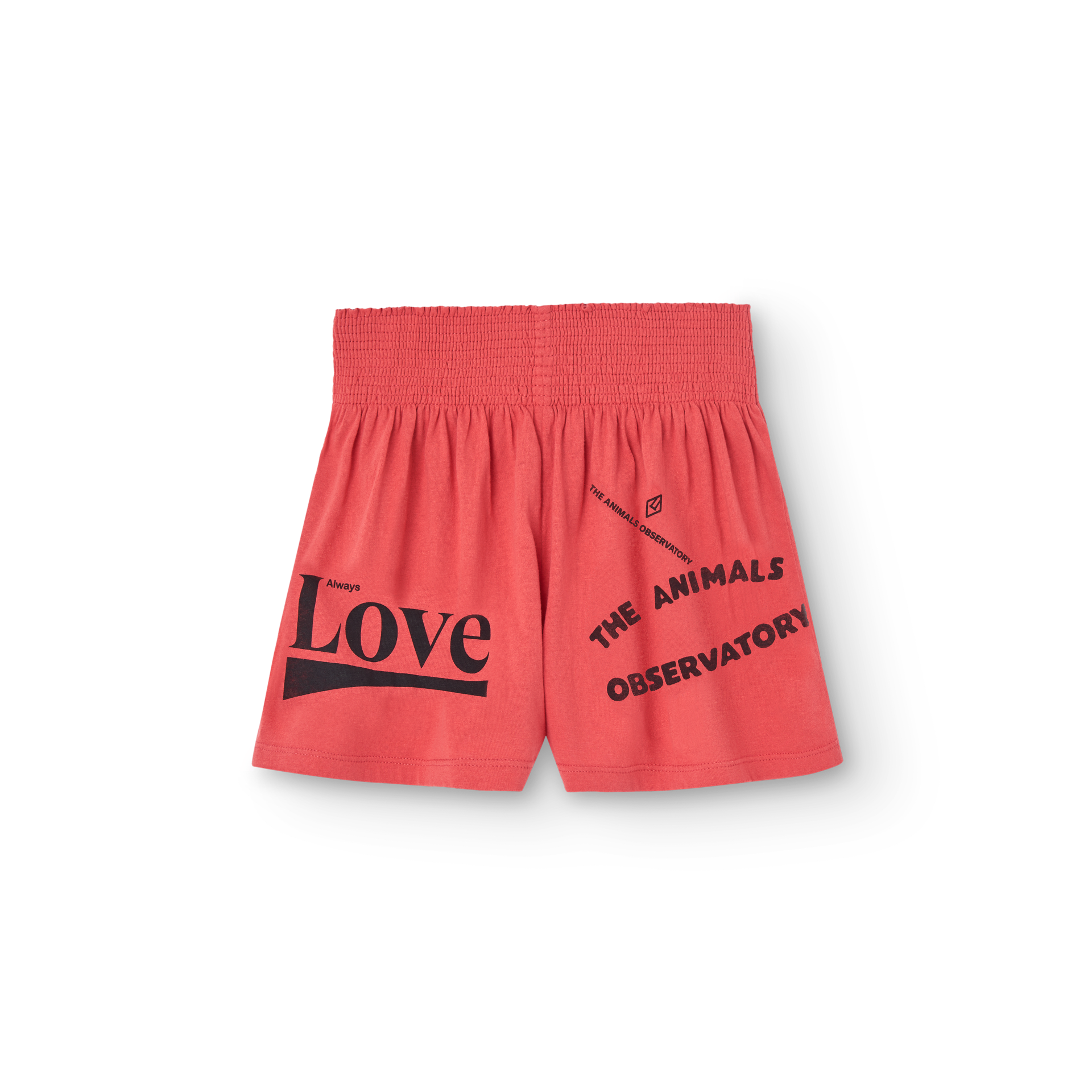 Red love shorts