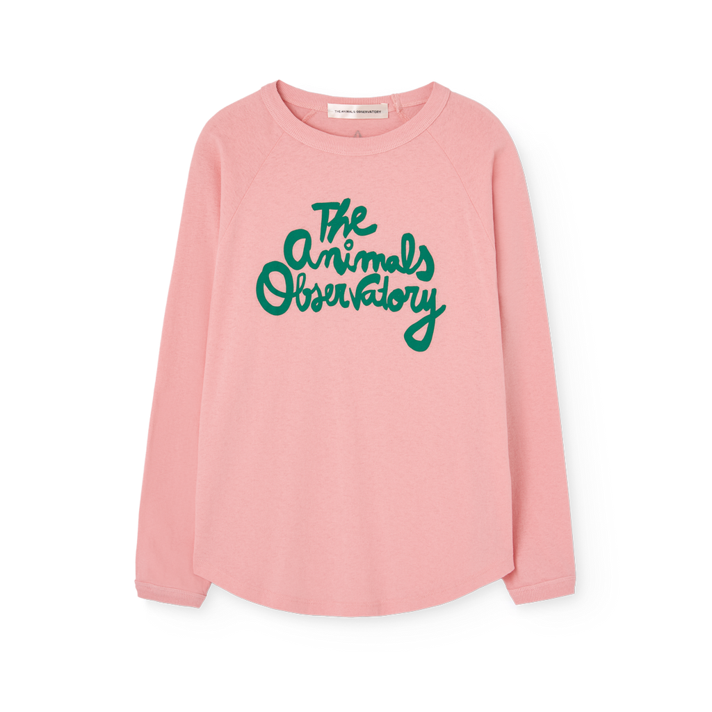 Soft Pink Anteater Kid Long Sleeve T-Shirt