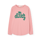 Soft Pink Anteater Kid Long Sleeve T-Shirt
