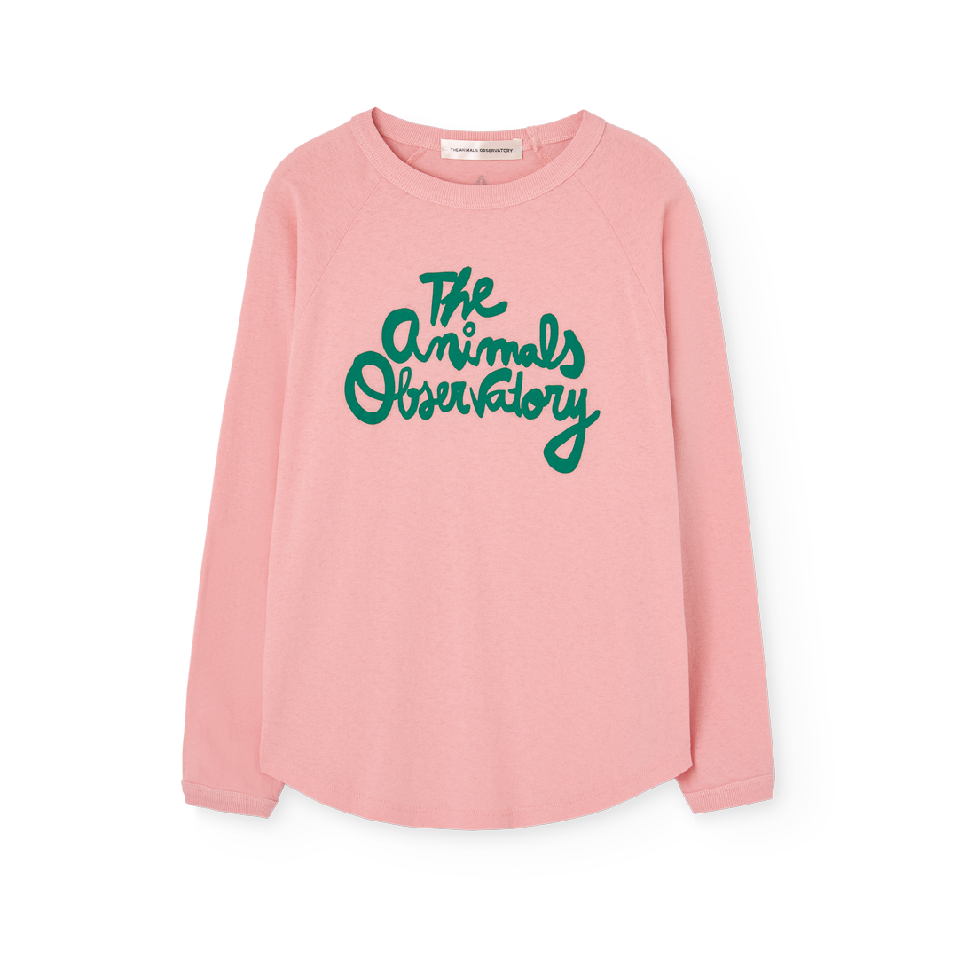 Soft Pink Anteater Kid Long Sleeve T-Shirt