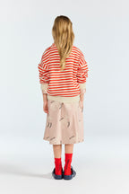 Cardigan racoon rayé