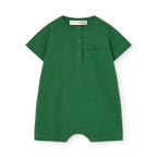Green baby romper