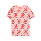 Soft Pink Rooster Kid T-Shirt