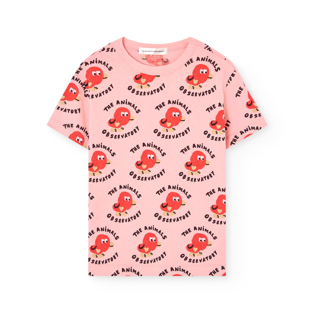 T-shirt rooster Soft Pink