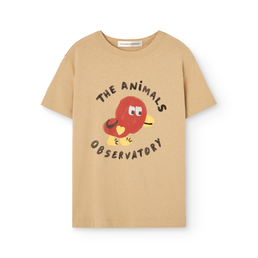 T-shirt rooster Soft Brown