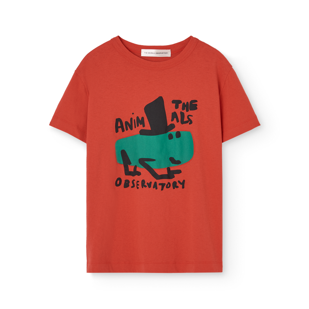 T-shirt Rooster red