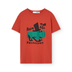 T-shirt Rooster red