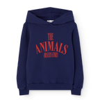 Deep Blue Anglefish Kids' Hoodie