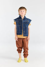 Hog Sleeveless Denim Jacket