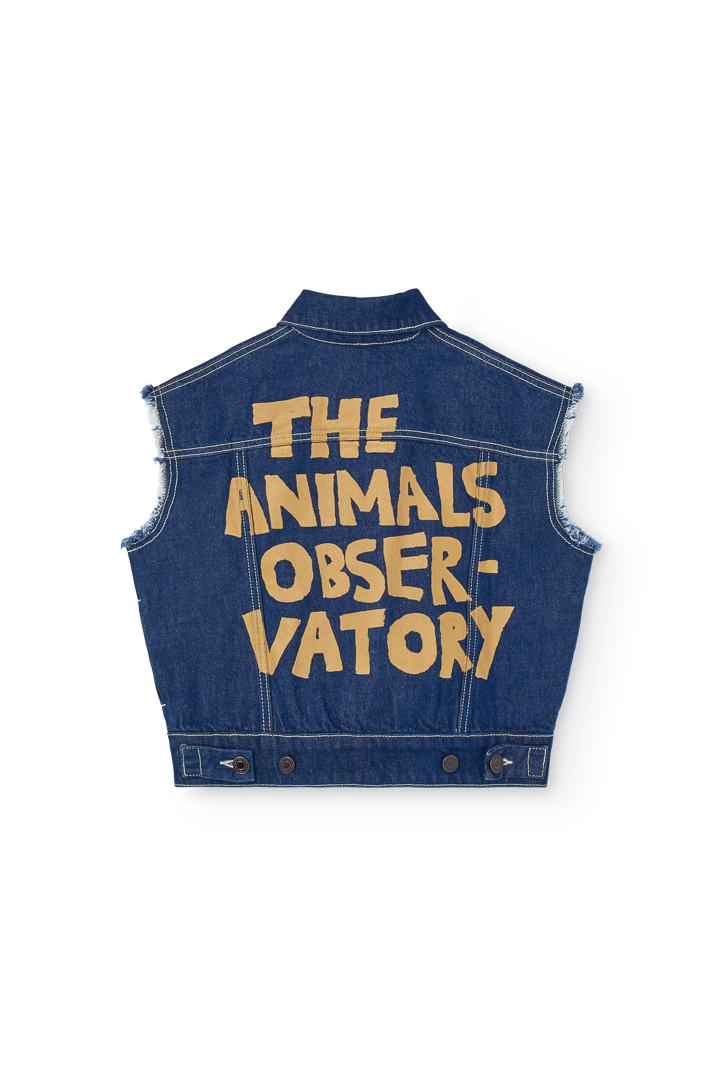 Hog Sleeveless Denim Jacket