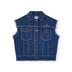 Hog Sleeveless Denim Jacket