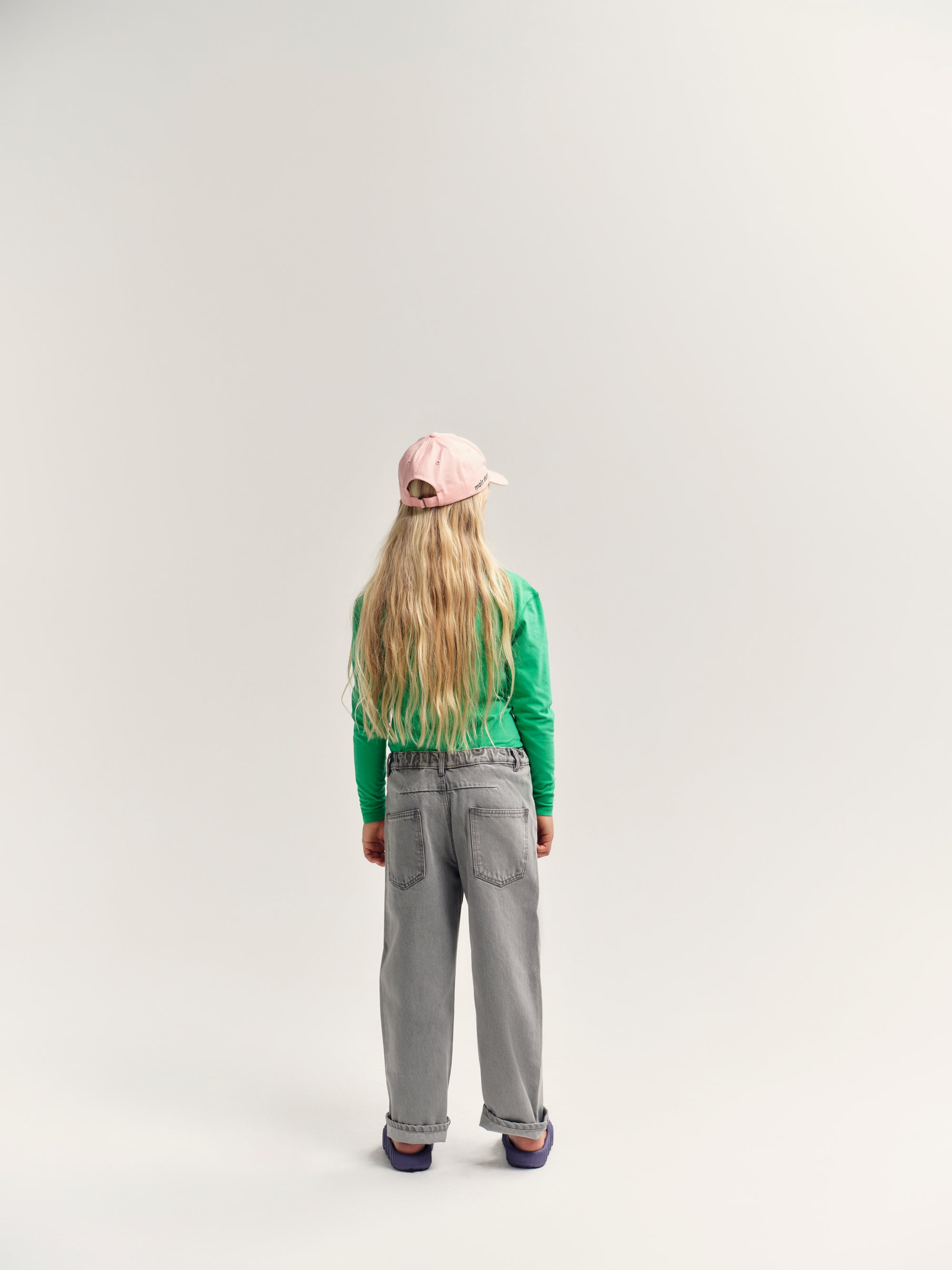 Pink peach cap