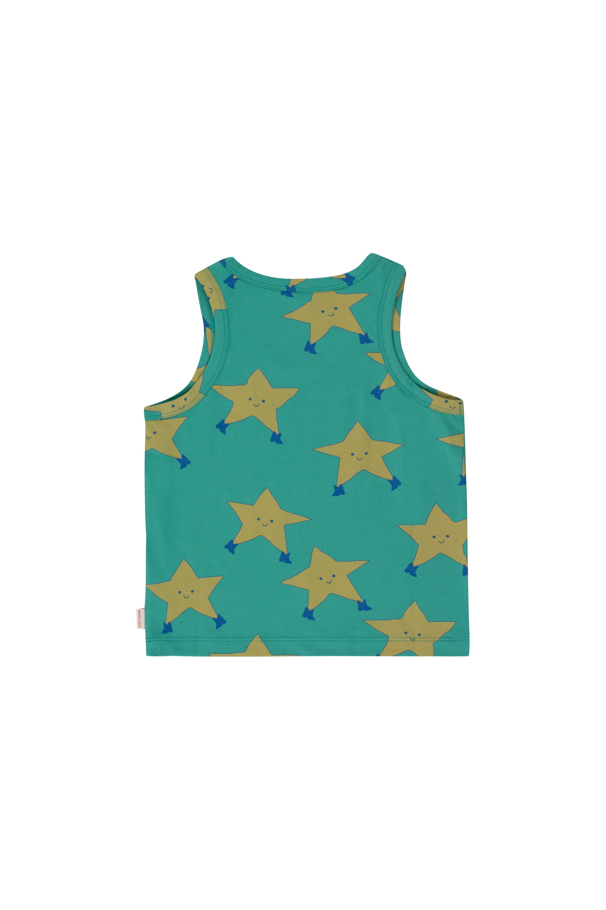 vetements durables enfants tiny cottons Débardeur vert dancing stars