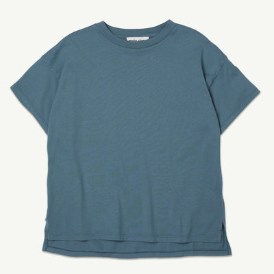 vetements durables enfants main story T-shirt oversized bleu