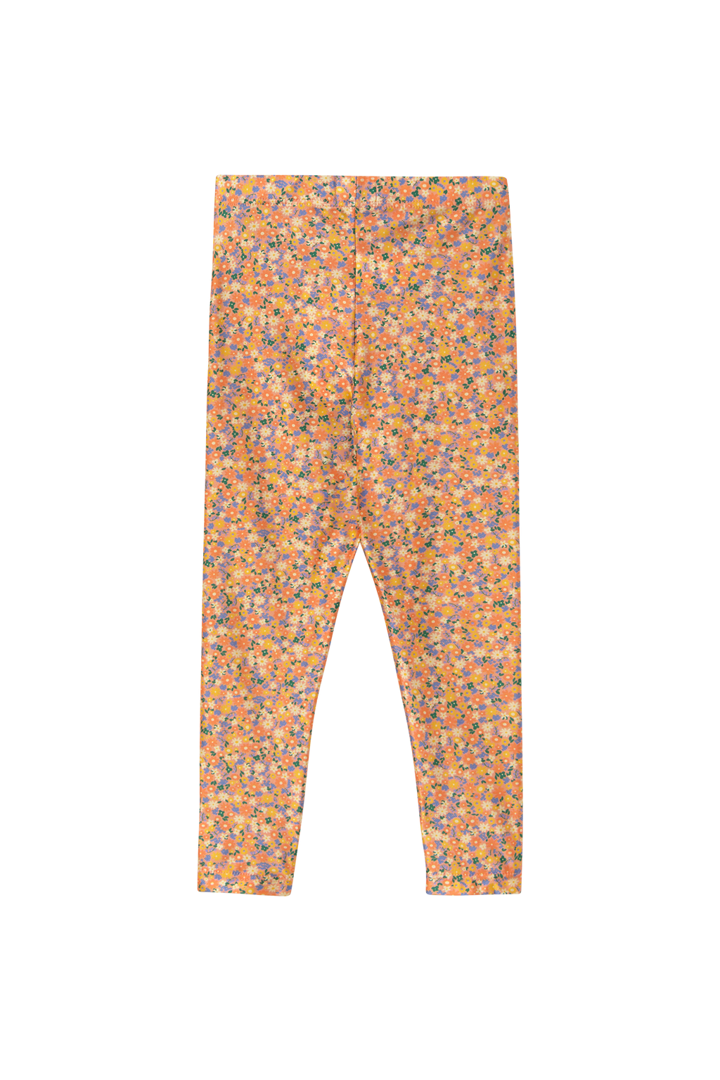 Legging brillant à Fleurs
