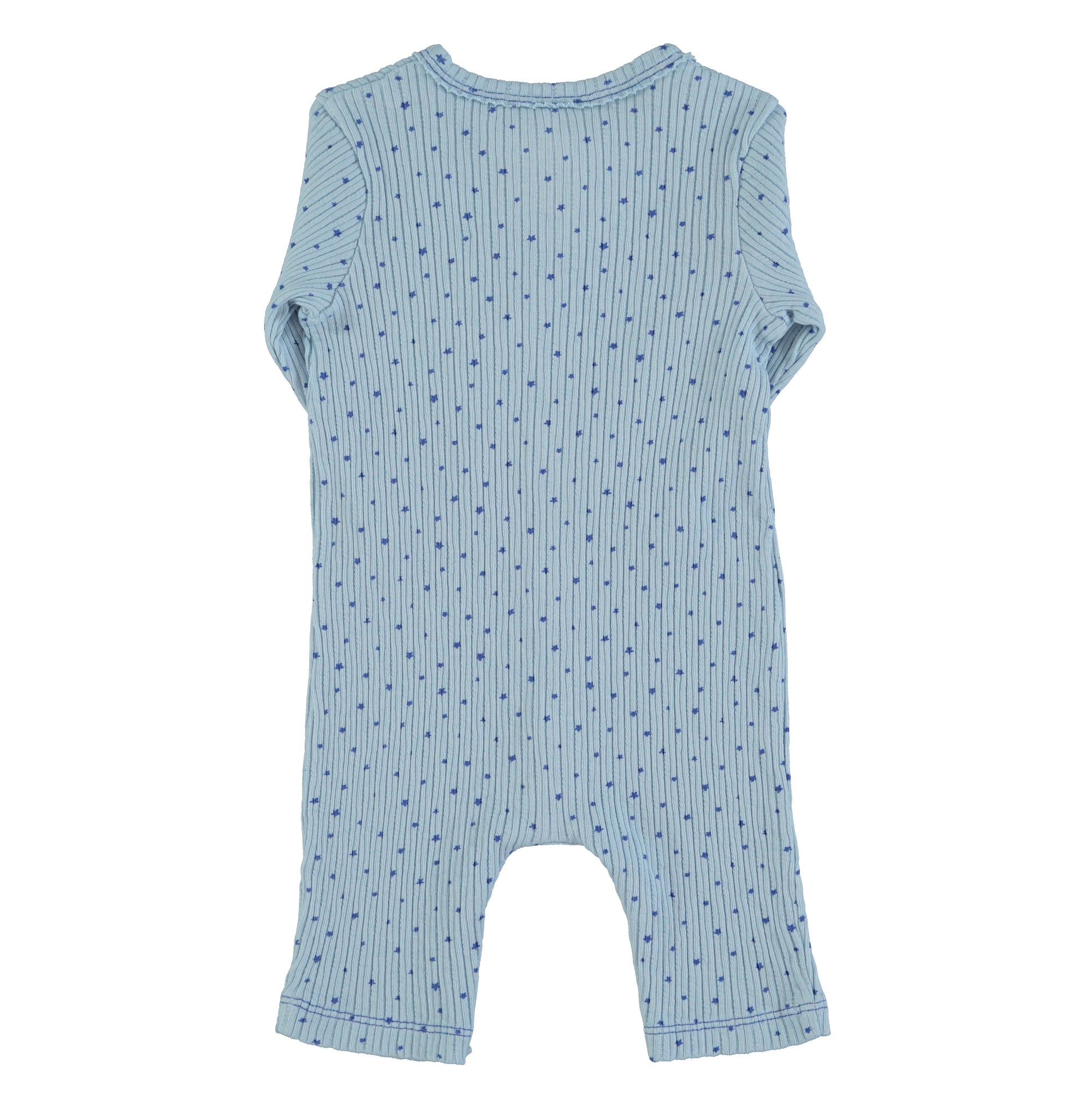 Baby blue pyjamas printed stars