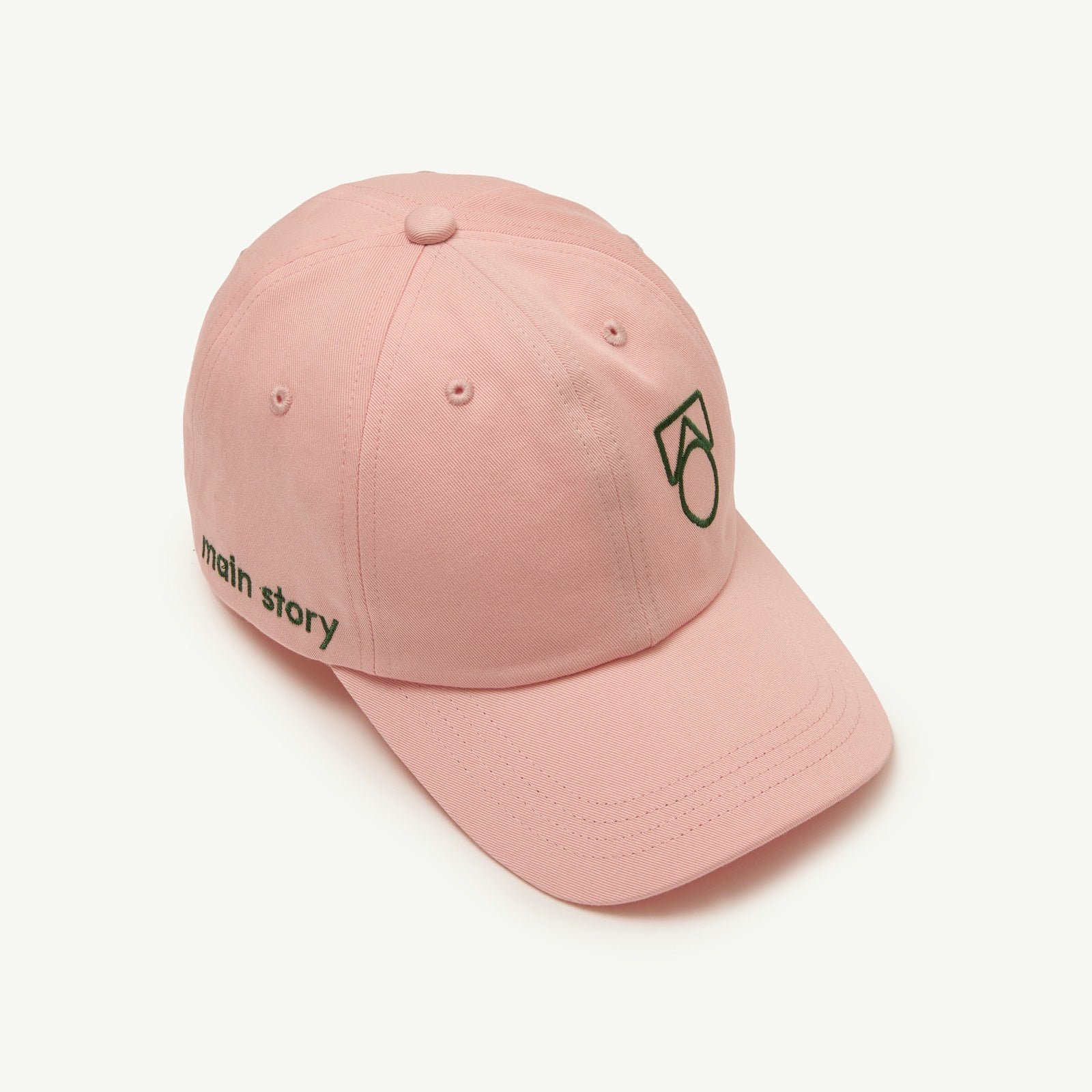 Pink peach cap