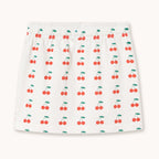 Cherry Print Knitted Skirt