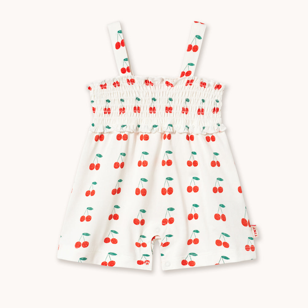 Robe Bébé à Imprimé Cerises