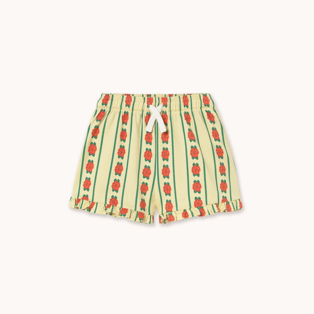 Short à Motif de Roses