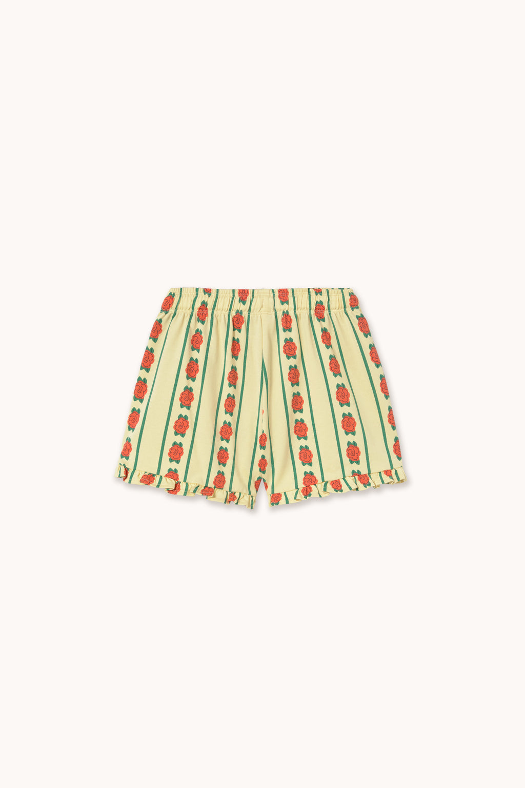 Short à Motif de Roses