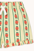 Short à Motif de Roses