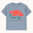 T-shirt à Imprimé Chien Rouge