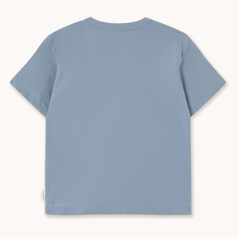 T-shirt à Imprimé Chien Rouge