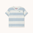 T-shirt  Rayures Bleu Clair et Blanc