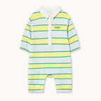 Combinaison Polo Bébé à Rayures Rétro