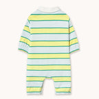 Combinaison Polo Bébé à Rayures Rétro
