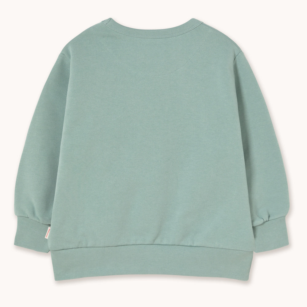 Sweatshirt à Imprimé Cygne