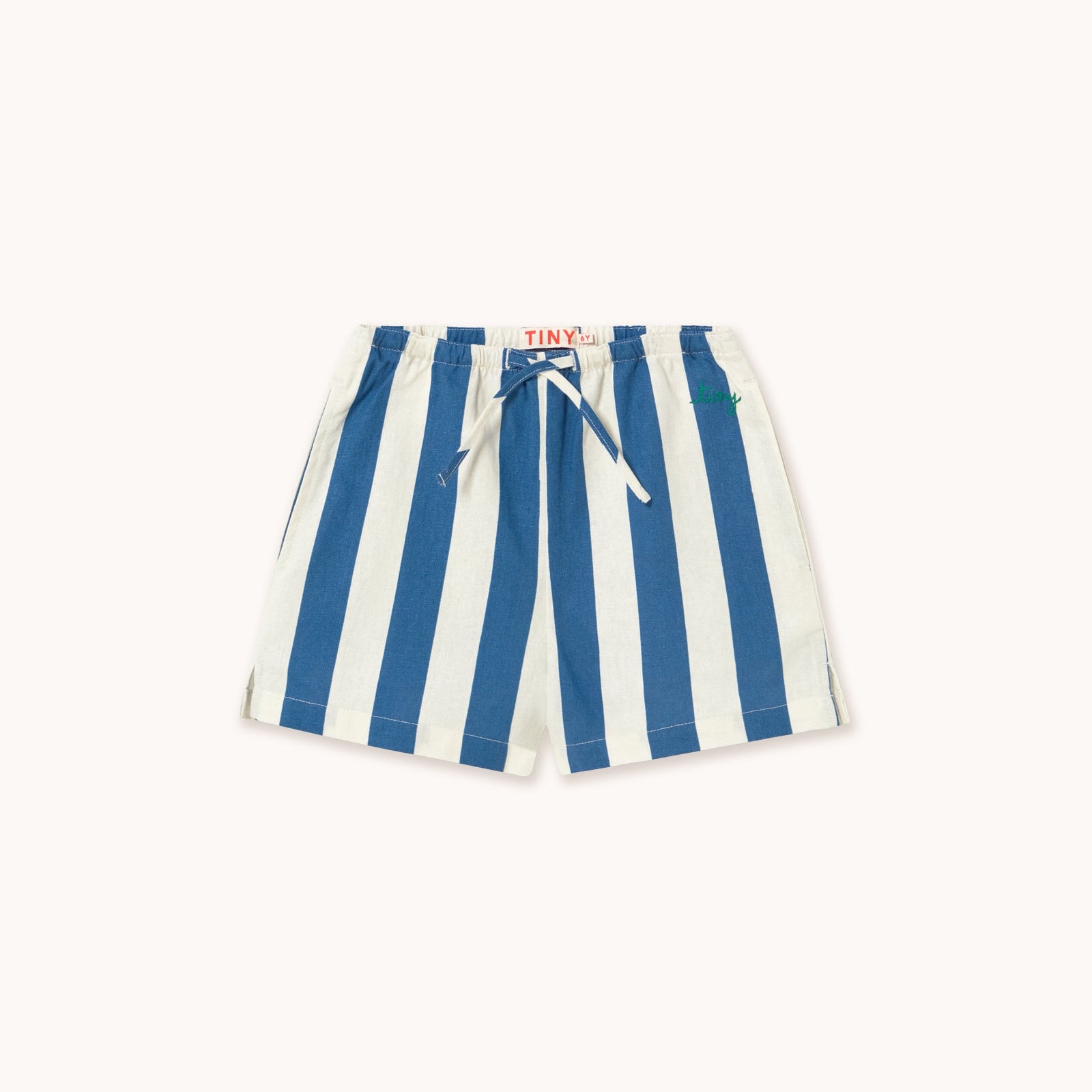 Light Navy Stripes Shorts
