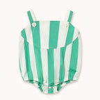 Body Bébé à Rayures Émeraude