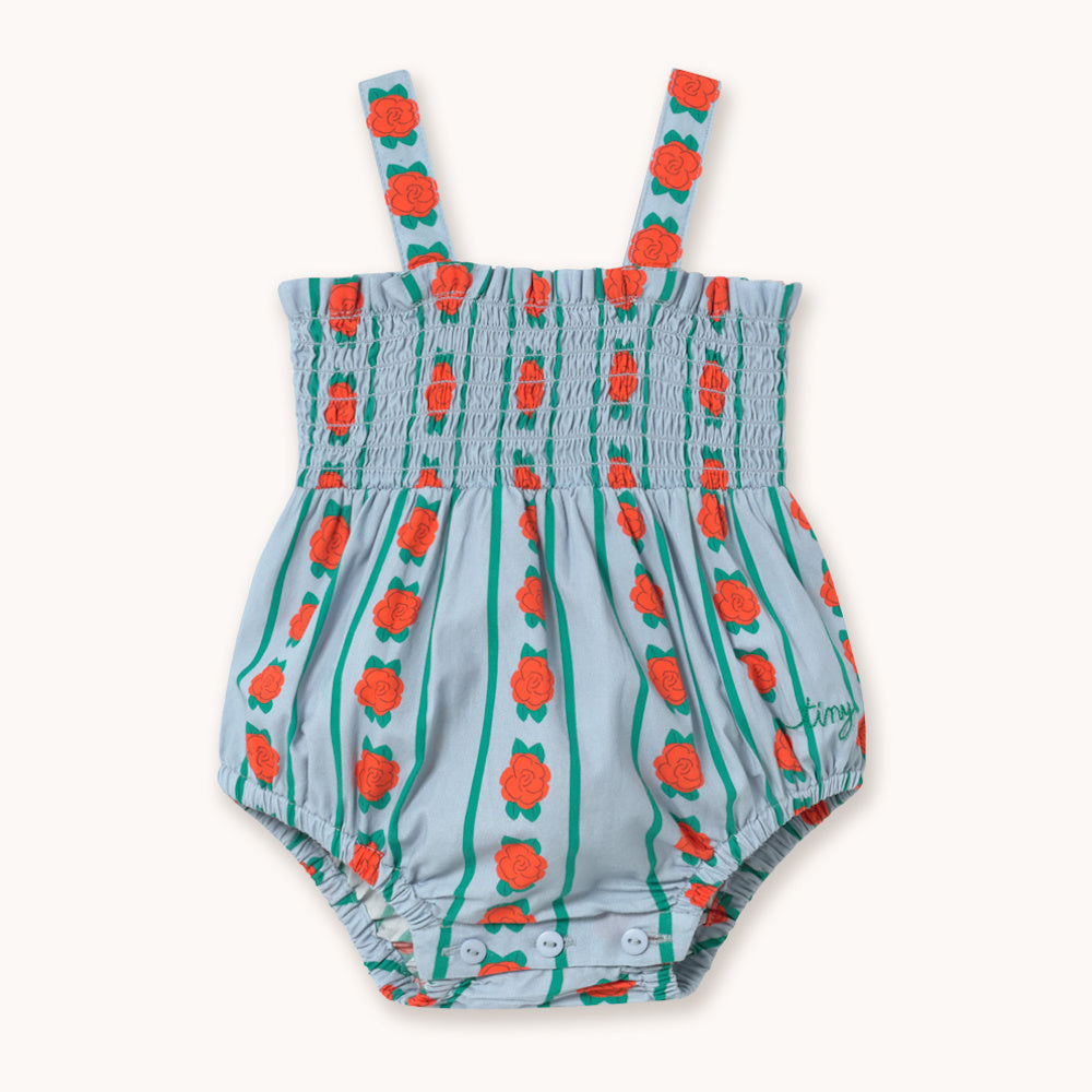 Baby Bodysuit with Rose Pattern
