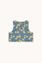 Haut sans Manches à Imprimé Oranges