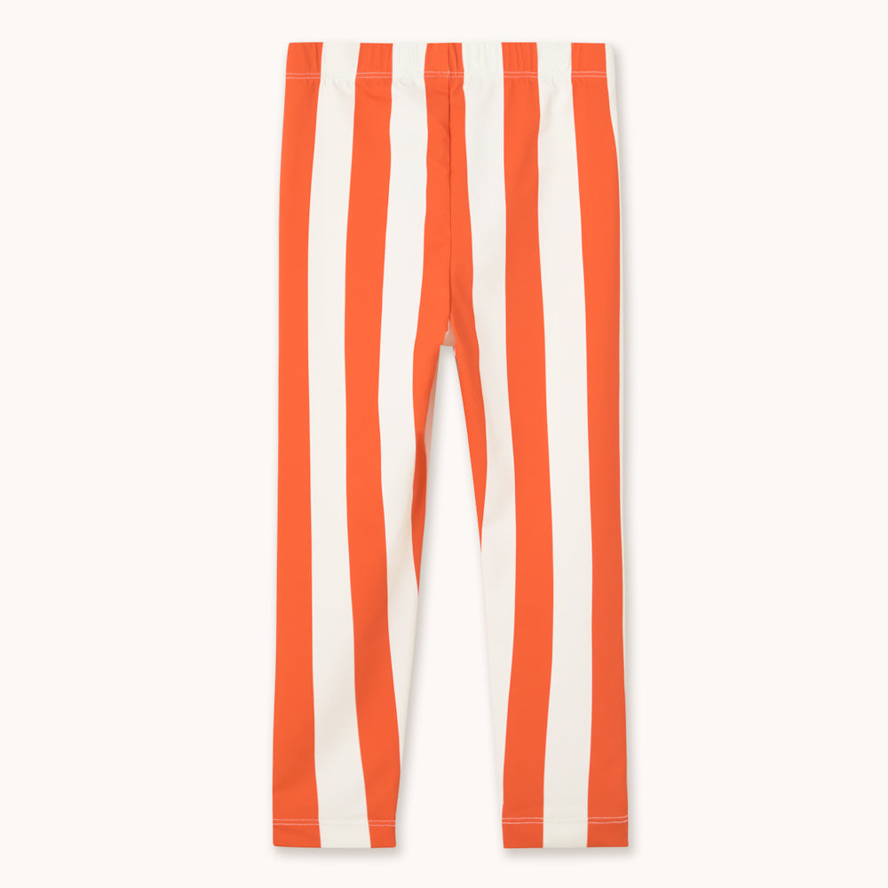 Red Striped Leggings